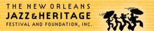 jazz and heritage festival foundation logo. banner image