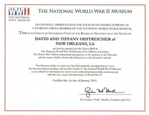 wwii-museum-honor-roll-oestreicher